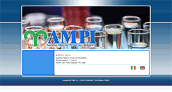 Desktop Screenshot of ampisrl.it