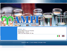 Tablet Screenshot of ampisrl.it